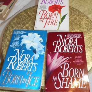 Books - (set/3) " Born in Fire ",  " Born In Ice ",  " Born in Shame "